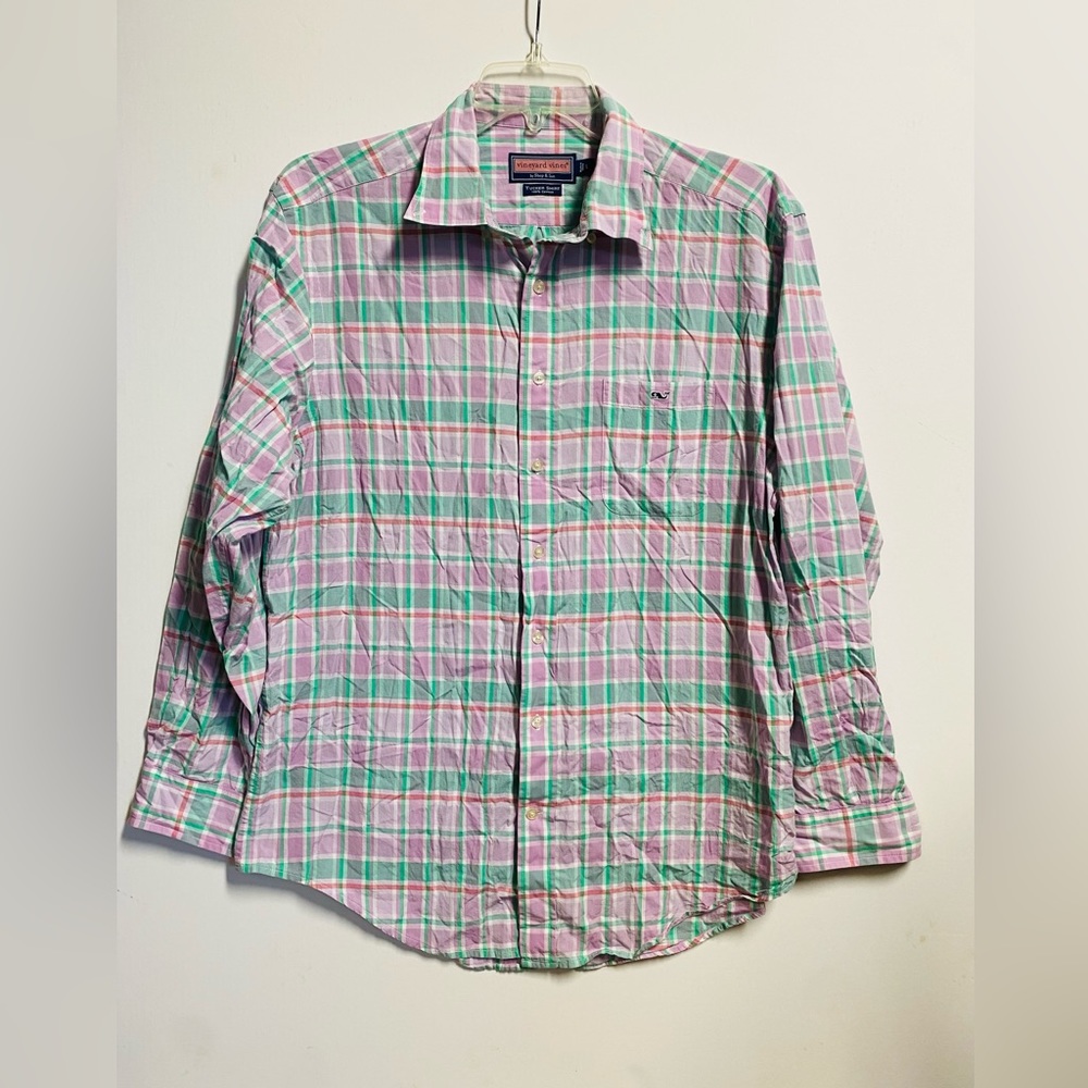 Mens Vineyard Vines Tucker Shirt SZ L